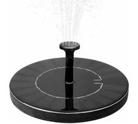 Fontaine solaire avec batterie 1 5 W pour jardin extérieur mini pompe à eau avec kit décoration moderne sans fil