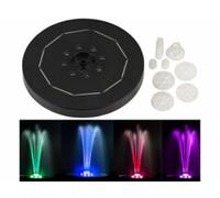 Fontaine solaire avec LED RVB Royal Gardineer