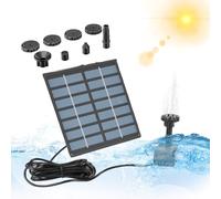 Fontaine Solaire Extérieure | Installation Facile et Rapide,Fontaine d'eau de Jardin | Utilisation en Extérieur Terrasse Arrière-Cour Parc Étang Aquarium Vivier