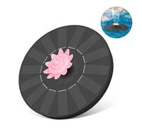 Fontaine Solaire Pompe De Bassin Solaire Avec 5 Effets Fontaine Solaire Fontaine Solaire Pour Jardin Pompe De Fontaine Flottante Solaire Pour Bassin De Jardin Ou Fontaine Pour Bain D'oiseaux