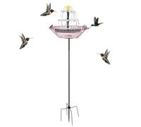 Fontaine solaire pour alimentation colibri bain d'oiseaux