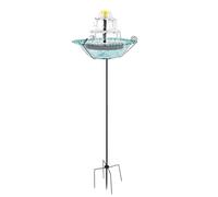 Fontaine Solaire pour Bain d'Oiseaux Abreuvoir pour Merle Bleu