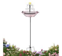 Fontaine Solaire pour Bain d'Oiseaux Mangeoire pour colibris