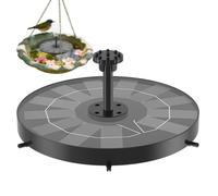 Fontaine Solaire pour Bain d'Oiseaux Pompe à Eau