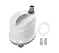 Fontaine Submersible D'extérieur - Pompe À Eau D'aquarium, Dispositif De Circulation Motorisé Compact Et Silencieux, Régulateur De Débit, Boîtier Scellé Entièrement Immergé Avec Réglable | Pour Ba