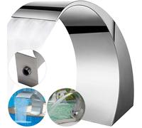 Fontaine - VEVOR - Fontaine de Piscine - Acier Inoxydable 304 - 11,8"" x 23,6"" x 17,7"" - Élégante Courbure