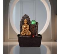 Fontaine Bouddha Haka - L 15 x l 20 x H 25 cm - LED