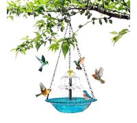 Fontaines à oiseaux solaires Bain pour colibris à énergie solaire