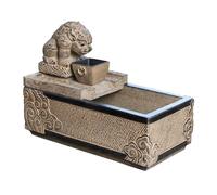 Fontaines de Table Fontaine Cascade à Cycle Automatique Lucky Beast Zen Flow, décoration Feng Shui for la Maison et Le Bureau