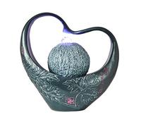 Fontaines de Table Fontaine de Table en résine créative, Pierre d'amour, Fontaine de Bureau, Fontaine d'eau à Circulation intérieure, Ornements, 6,89 Pouces, décoration exquise