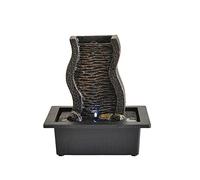 Fontaines de Table Fontaine de Table en résine, Fontaine d'intérieur Moderne, Fontaine à Eau Qui coule, créative, Porte-Bonheur, Petits Ornements de Bureau, décoration exquise (Couleur : A)