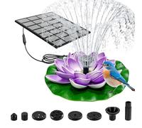 Fontaines Solaires Pour Abreuvoir À Oiseaux 1,2 W Petite Fontaine À Eau