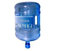 Fontalia Eau de source plate - Bouchon 5,55 cm compatible avec fontaine d'eau - Bonbonne 19 L avec poignée
