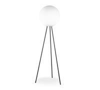 FONTANA ARTE lampadaire PRIMA SIGNORA (Blanc - acier et verre)