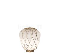 Fontana Arte Pinecone Lampe de table doré/blanc - medium
