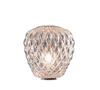 Fontana Arte Pinecone Lampe de table transparent/chrome - large