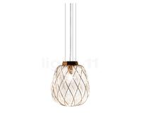 Fontana Arte Pinecone Suspension transparent/doré - medium