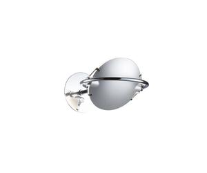 FontanaArte Nobi Parete Media LED Wandleuchte, chromé