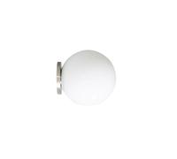 FontanaArte Pallina Applique Murale Petit Nickel Brossé