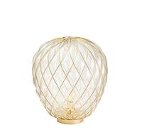 FontanaArte Pinecone Tavolo Grande Tischleuchte, or / transparent