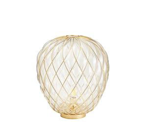 FontanaArte Pinecone Tavolo Grande Tischleuchte, or / transparent