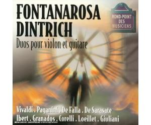 Fontanarosa, Patrice - Duos pour violon et guitare : Oeuvres de Vivaldi, Paganini, Falla, Sarasate ...