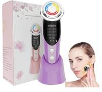 FontanaySkin LightPro 7-in-1 Fontanay Lifting Light Therapy-EMS Ions Anti-Wrinkle Face Lifting, Stimulates Collagen, Firms Skin and Brightens Complexion,Suitable for all skin types (Puple)