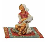 Fontanini assis garçon avec parchemin 12 cm figurine en résine Crèche (F-48)