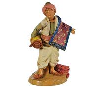 Fontanini Pastorella avec tapis 12 cm figurine en résine Crèche (F-30)