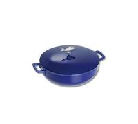 Staub Cocotte en fonte Du Pêcheur 1112991 Majolique Bleu 28 cm