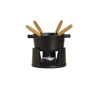 Fondue STAUB Fonte 1400423 Service à Fondue Chocolat Noir Mat 10 cm