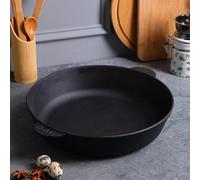 Fonte braisière 24 cm BRIZOLL poêle poêle à servir poêle à frire casserole cocotte rôtissoire adapté au four induction cuire braiser rôtir