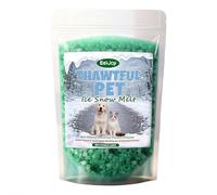 Fonte de glace respectueuse des animaux de compagnie - Formule de chlorure de magnésium à action rapide pour les cours, trottoirs, terrasses, allées, tentes à bulles et espaces extérieurs