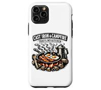 Fonte et feu de Camp Thats My Kitchen Camping Coque pour iPhone 11 Pro