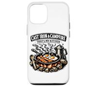 Fonte et feu de Camp Thats My Kitchen Camping Coque pour iPhone 12/12 Pro