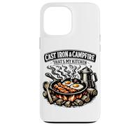 Fonte et feu de Camp Thats My Kitchen Camping Coque pour iPhone 13 Pro Max
