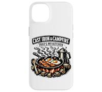 Fonte et feu de Camp Thats My Kitchen Camping Coque pour iPhone 14 Plus