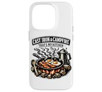 Fonte et feu de Camp Thats My Kitchen Camping Coque pour iPhone 14 Pro