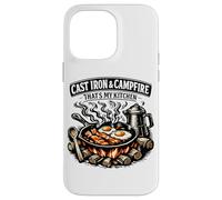Fonte et feu de Camp Thats My Kitchen Camping Coque pour iPhone 14 Pro Max
