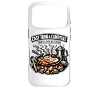 Fonte et feu de Camp Thats My Kitchen Camping Coque pour iPhone 17 Pro