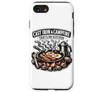 Fonte et feu de Camp Thats My Kitchen Camping Coque pour iPhone SE (2020) / 7/8