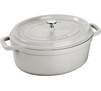 Staub Cocotte ovale La Cocotte en fonte 6,7 L Truffe blanche