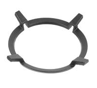 Fonte Support de Poêle Antidérapant 1 Pièce pour Cuisinière à Gaz | Structure à Rainures Multiples, Structure Stable, pour Casserole Ronde et Poêle à Fond Plat, la Cuisine Maison