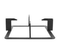 Fonte Support Rectangulaire pour Cuisinière à Gaz, Antidérapant, Noir | Structure Simple, Surface Lisse, Rangement Facile, pour Bouilloires, Camping Cuisine Professionnelle