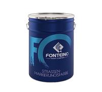Fonteino Peinture de marquage sol - Traçage routier, de chantier, de parking, de marche d'escalier - Blanc 2,5L