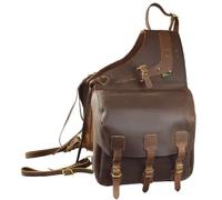 Fontes de randonnée cuir 3 sanglons Ronzon Legend Extreme Marron 32x33x11 cm