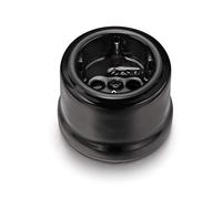 Fontini 30-202-27-2 - Base prise terre latérale 16 A 250 V porcelaine noire pack