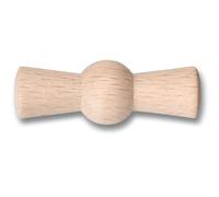 Fontini 30967811 Ruban rotatif en bois de hêtre naturel avec vis patiné