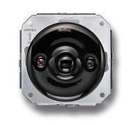 fontini 31 - 310 - 27 - 2 - poussoir 10 A porcelaine noir pack