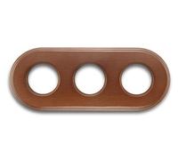 Fontini 31-803-21-2 - Cadre bois hêtre 3 éléments colonial vieilli Pack